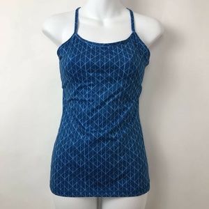 Ivivva Lululemon Girls Workout Active Top Blue 14